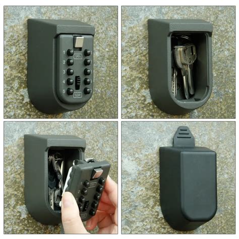 small metal box for car keys|wall mounted key boxes small.